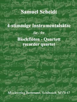 4-stimmige Instrumentalsätze 