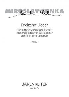 13 Lieder 