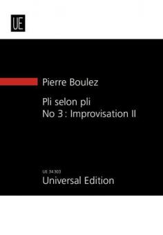 Improvisation II, Nr. 3 from Pli selon pli 