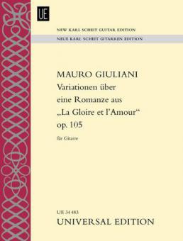 Variationen über eine Romanze aus La Gloire et l'Amour 