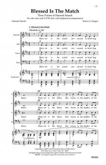 Three Choral Works from "A Voice Called" Standard