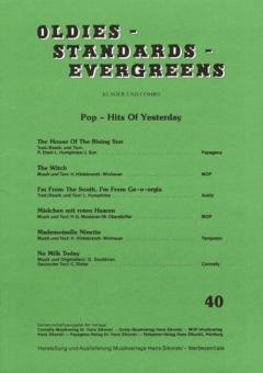Oldies - Standards - Evergreens Heft 40 