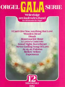 Orgel Gala Serie Heft 12 