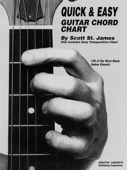 Quick & Easy Guitar Chord Chart 