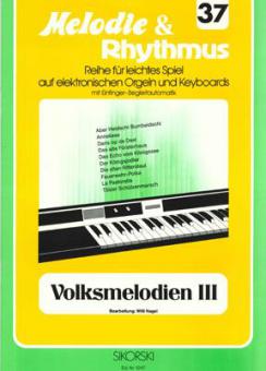 Melodie & Rhythmus Heft 37: Volksmelodien 3 