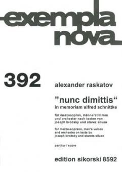 Nunc dimittis 