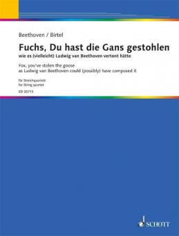 Fuchs, Du hast die Gans gestohlen Standard