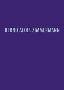 Bernd Alois Zimmermann Werkverzeichnis Standard