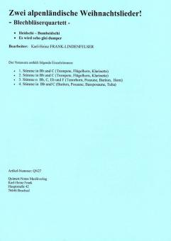 2 Alpenländische Weihnachtslieder 