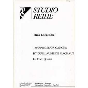 Two Pieces on Canons by Guillaume de Machaut 
