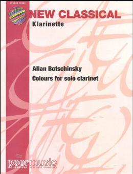 Colours For Clarinet (1996) 