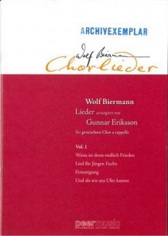 Wolf-Biermann-Chorlieder 1-4 