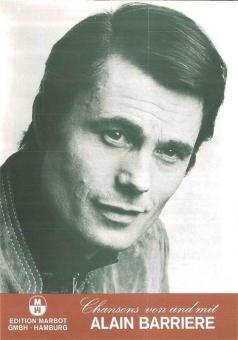 Chansons von und mit Alain Barriere 