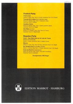 Foxtrot/Beguine-Party 