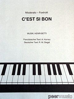 C'est si bon 