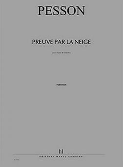 Preuve par la neige 