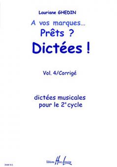 A vos marques.. Prets ? Dictees ! 4 Corriges 