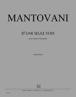 D'une seule voix 