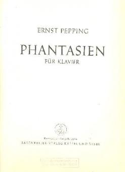 Phantasien Klavier 