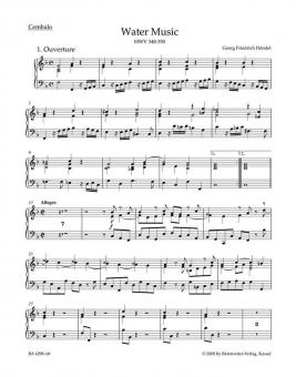 Wassermusik HWV 348-350 