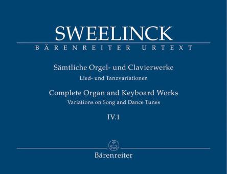 Sämtliche Orgel- und Clavierwerke Band IV.1 