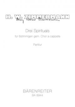 Drei Spirituals Standard
