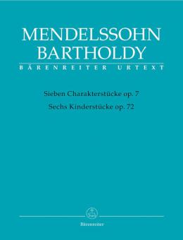 7 Charakterstücke op. 7 / 6 Kinderstücke op. 72 Standard