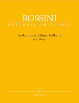 Andantino et Allegro brillante pour Harpe Standard