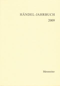 Händel-Jahrbuch 2009, 55. Jahrgang 