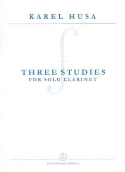 Three Studies For Solo Clarinet 