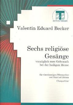 Sechs religiöse Gesänge 