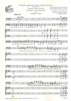 Gelobt, gepriesen der heilige Name 