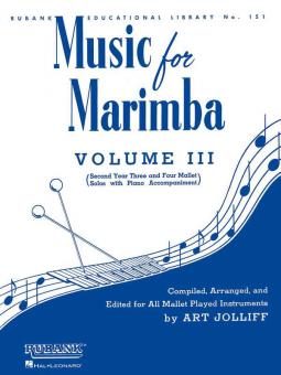 Music For Marimba Vol. 3 