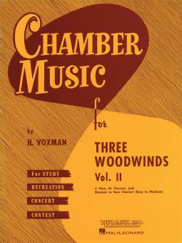 Chamber Music for Three Woodwinds Vol. 2 