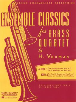 Ensemble Classics For Brass Quartets Vol. 1 