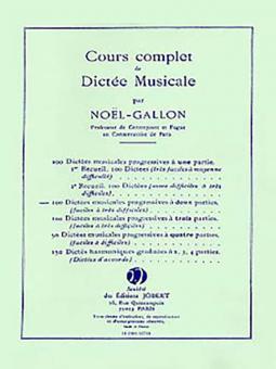 100 Dictées progressives à 2 parties 