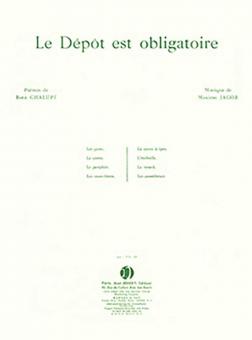 Le dépot est obligatoire 