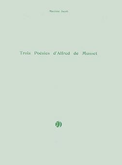 3 Poésies d'Alfred de Musset 