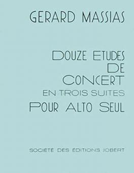 12 Etudes de concert en trois suites 