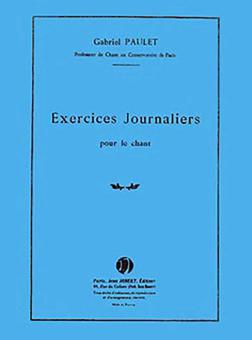 Exercices journaliers pour le chant 