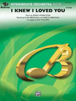 I Knew I Loved You Standard