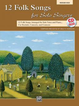 12 Folk Songs for Solo Singers 