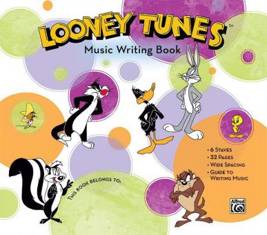 Looney Tunes Music Writing Book 