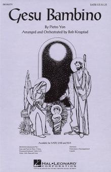 Gesu Bambino (With Optional Instrumental Accompaniment) 