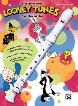 Looney Tunes For Recorder (Book) 
