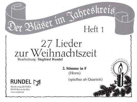 27 Lieder zur Weihnachtszeit 