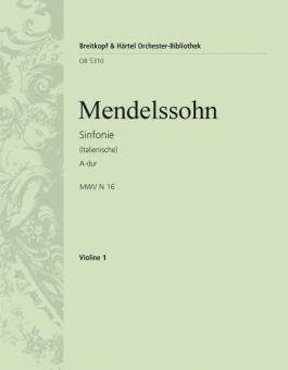 Sinfonie Nr. 4 A-Dur (Italienische) op. 90/MVX N 16 