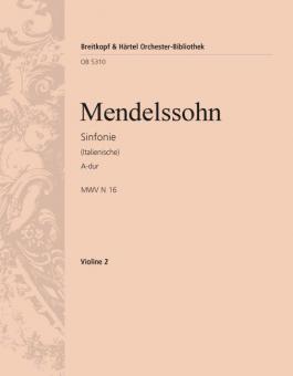 Sinfonie Nr. 4 A-Dur (Italienische) op. 90/MVX N 16 