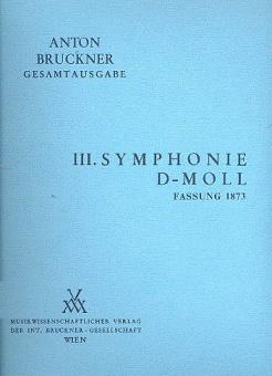 Symphony No.3 (Fassung 1873) 