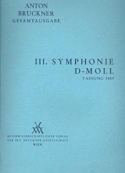 Symphony No.3 (Fassung 1889) 